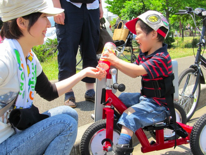 $僕も乗れた!障害があっても乗れる自転車&三輪車